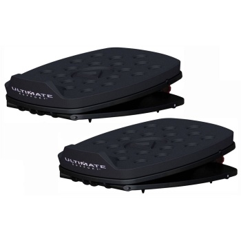 Ultimate Support 07 0004 MS-80 Masaüstü Monitör Standı (Çift) | Açısı Ayarlanabilir Akustik İzolasyon Pedi